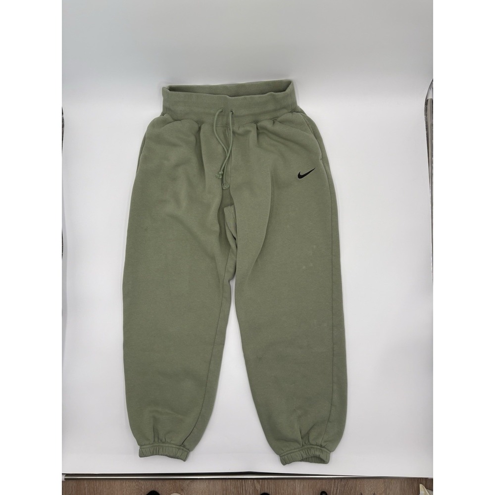 Nike Women Sportswear Phoenix Fleece High-Waisted Oversized (DQ5887-369) Size S - Picture 6 of 16